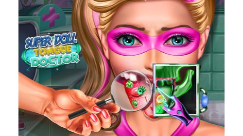 SUPER DOLL TONGUE DOCTOR