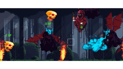 THE FLAMING FOREST
