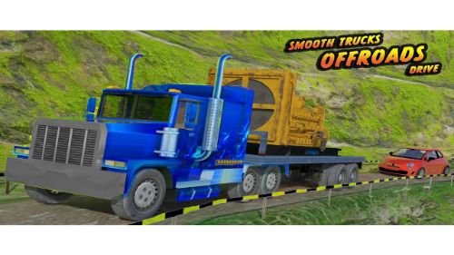 TRAILER CARGO TRUCK OFFROAD TRANSPORTER