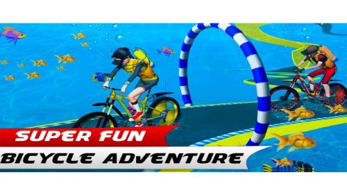 UNDERWATER BICYCLE RACING TRACKS : BMX IMPOSSIBLE STUNT