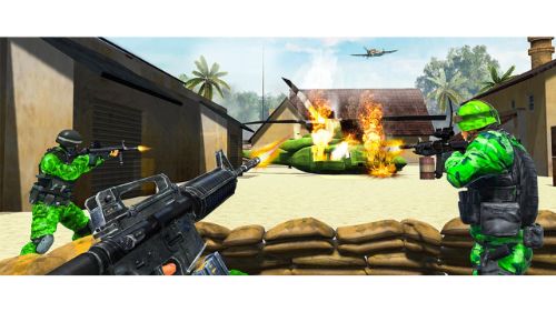 US ARMY COMMANDO BATTLEGROUND SURVIVAL MISSION