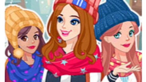 WINTER TOP MODEL DRESS UP
