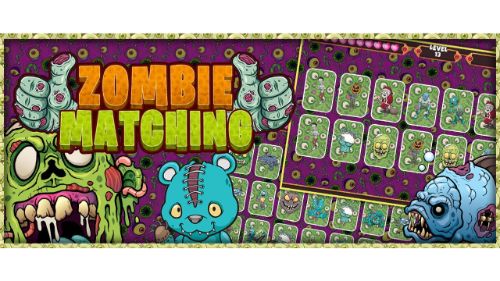 ZOMBIE CARD GAMES : MATCHING CARD